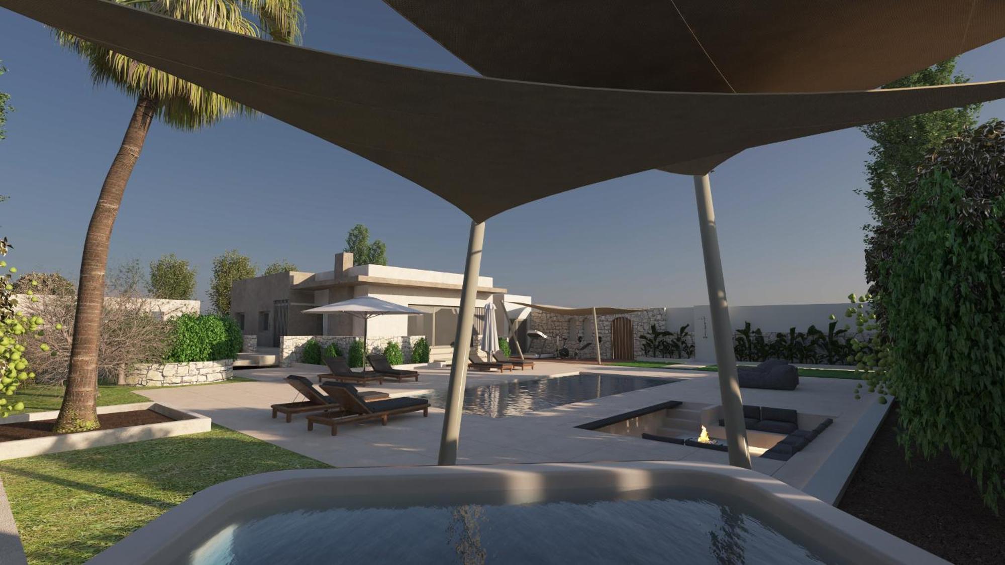 Green Acre Villa Karteros Exterior photo
